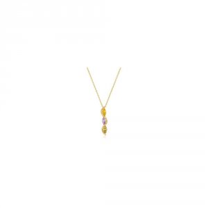 Icon J10694 Golden Marquise Teardrop Pendant P11444g-v01