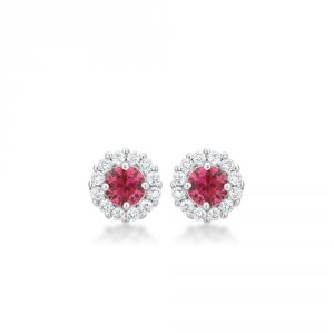 Icon J10748 Bella Bridal Earrings In Pink E50163r-c17