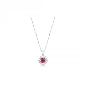 Icon J10757 Bella Bridal Pendant In Pink P50163r-c17