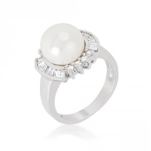 Icon J10936 Elegant Bridal Ring (size: 10) R08380r-c84-10