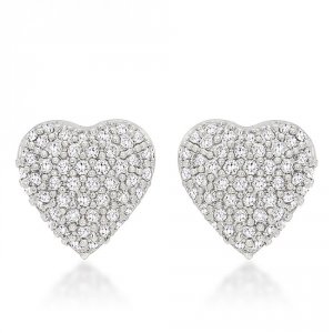 Icon J11044 Special Pave Heart Earrings E50164r-c01