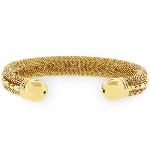 Icon J1143 Modern Mesh Cuff Bracelet Bc00014g-v00