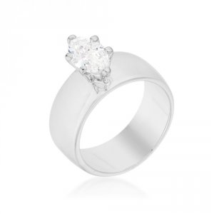 Icon J11575 Solitaire Marquise Engagement Ring (size: 06) R08446r-c01-