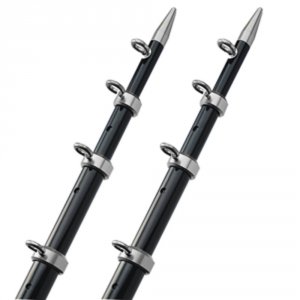 Taco OT-0552BKA186 Taco 18 Telescopic Outrigger Poles Hd 1-12 - Blacks