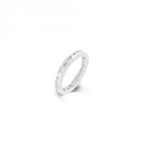 Icon J1252 Bright White Stacker Ring (size: 05) R08022r-c01-05