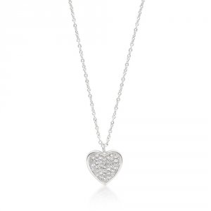 Icon J4904 Pave Heart Pendant P11410r-c01