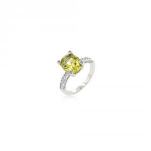 Icon J6651 Peridot Anniversary Ring (size: 05) R07481r-c41-05