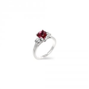 Icon J7062 Mini Pink Tourmaline Triplet Ring (size: 09) R07605r-c17-09