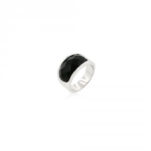 Icon J7759 Onyx Block Cocktail Ring (size: 05) R08111r-s03-05