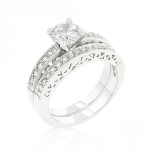 Icon J9635 Filigree Engagement Set (size: 05) R08328r-c01-05