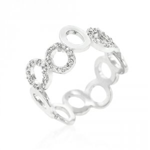 Icon J9733 Staggering Hoop Eternity Band (size: 05) R08342r-c01-05