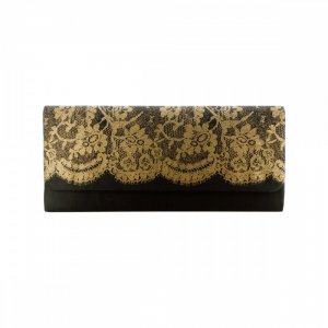 Bulk KL12492 Ladies Clutch Bag With Lace Print Bh324