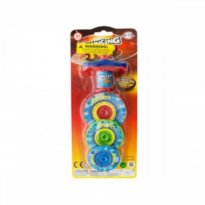 Bulk KL12612 3-layer Bouncing Top Spinner Toy Ka192