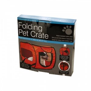 Bulk KL13390 Folding Pet Crate Od989