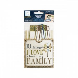 Bulk KL13471 10 Things I Love About My Family Journaling Pocket Cg592