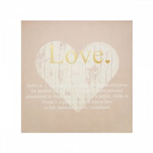 Bulk KL13647 Love Defined Canvas Wall Art Print Od864