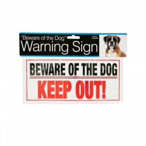 Bulk KL14333 Dog Warning Sign Di266