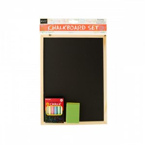 Bulk KL14510 Wooden Chalkboard Set Of462