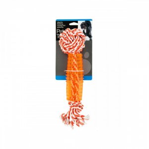 Bulk KL15076 Knotted Rope Dog Toy With Textured Grip Of796