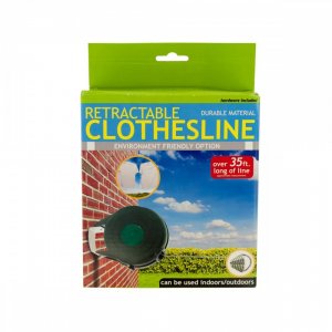 Bulk KL15334 Indoor Outdoor Retractable Clothesline Of439