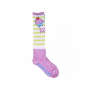 Bulk KL15428 Yummy You Striped Knee Socks Gh528