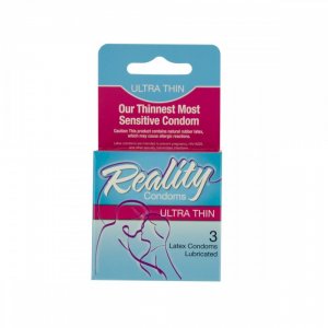 Bulk KL15501 Reality Ultra Thin Latex Condoms Gc672