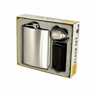 Bulk KL15811 Stainless Steel Flask Set Ol423