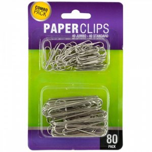 Bulk KL16212 Standard  Jumbo Paper Clips Set Os118