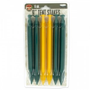 Bulk KL16737 Plastic Tent Stakes Set Ol485