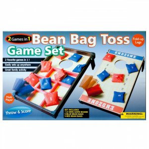 Bulk KL16741 2 In 1 Bean Bag Toss Game Set Os189