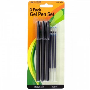 Bulk KL17091 Gel Pens Set With Refills Or407