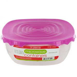 Bulk KL17342 Microwave Food Containers Set Os175