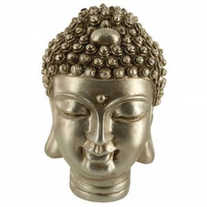 Bulk KL17402 Gold Buddha Head Statue Os207