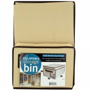 Bulk KL17449 Collapsible Storage Bin With Lid Os310