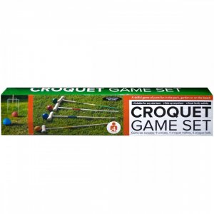 Bulk KL17936 Wooden Croquet Game Set Os165