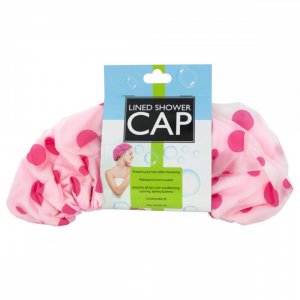 Bulk KL18169 Microfiber Lined Shower Cap Os338