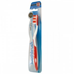 Bulk KL18479 Soft Grip Medium Bristle Toothbrush Gr141