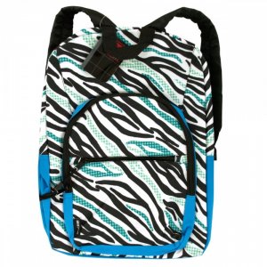 Bulk KL18870 Aka Sport Zebra Stripe Pocket Backpack Ot051