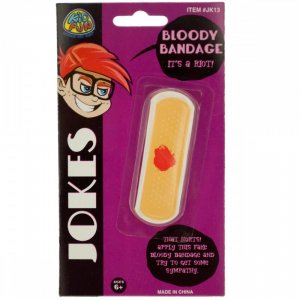 Bulk KL18988 Novelty Joke Bloody Bandages Kk583