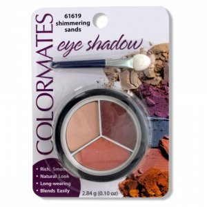 Bulk KL19076 Colormates Shimmering Sands Eye Shadow Compact Hb270