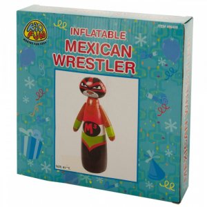 Bulk KL19411 Inflatable Mexican Wrestler Punching Bag Pc352