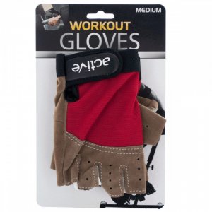 Bulk KL19488 Medium Size Breathable Workout Gloves Os955