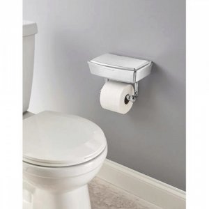 Bulk KL19703 Delta Porter Chrome Toilet Paper Holder With Storage Box 