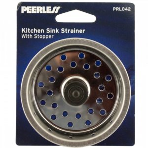 Bulk KL19889 Metal Kitchen Sink Strainer With Stopper Gw559