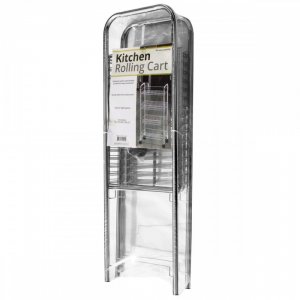 Bulk KL20122 4-tier Large Rolling Kitchen Cart Ot006