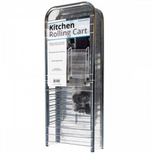 Bulk KL20126 3-tier Medium Rolling Kitchen Cart Ot010