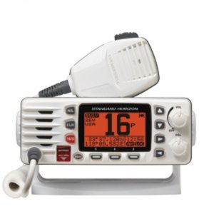 Standard GX1300W Eclipse Ultra Compact Fixed Mount Vhf - White