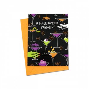 Bulk KL2058 Halloween Quot;par-tiniquot; Invitations Hm878