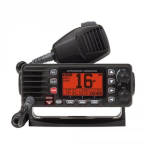 Standard GX1300B Eclipse Ultra Compact Fixed Mount Vhf - Black