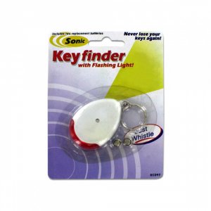 Bulk KL2428 Sonic Sound Key Chain Finder With Flashing Light Kc097